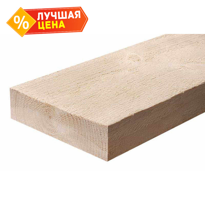 Доска обрезная сухая 50х150х6000 сорт 1-3